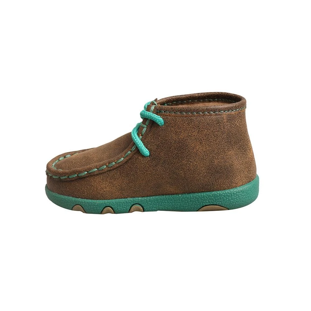 商品Twisted X|Chukka Driving Moc Shoe (Infant-Toddler),价格¥378,第4张图片详细描述