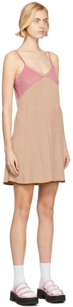 商品Marc Jacobs|Beige & Pink 'The Pointelle' Knit Dress,价格¥860,第2张图片详细描述