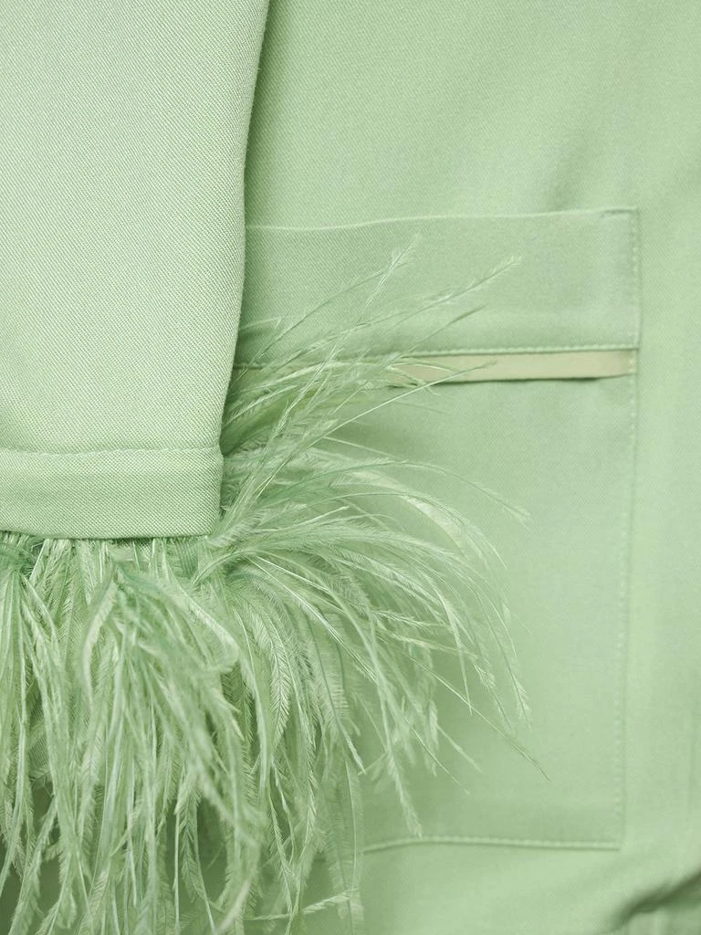 商品Sleeper|Party Viscose Pajama Set W/feathers,价格¥1541,第3张图片详细描述
