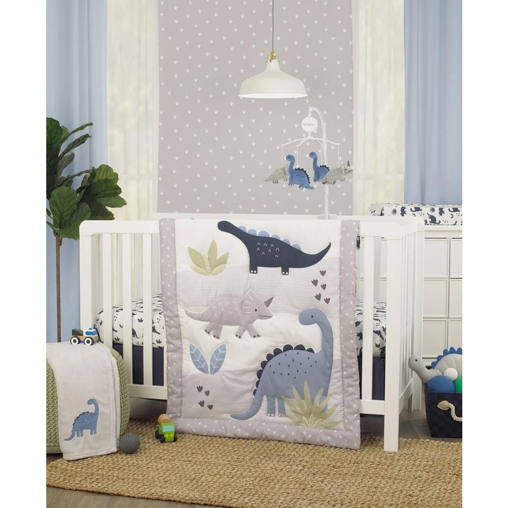 商品Macy's|Dino Adventure French Fiber Baby Milestone Blanket,价格¥306,第5张图片详细描述