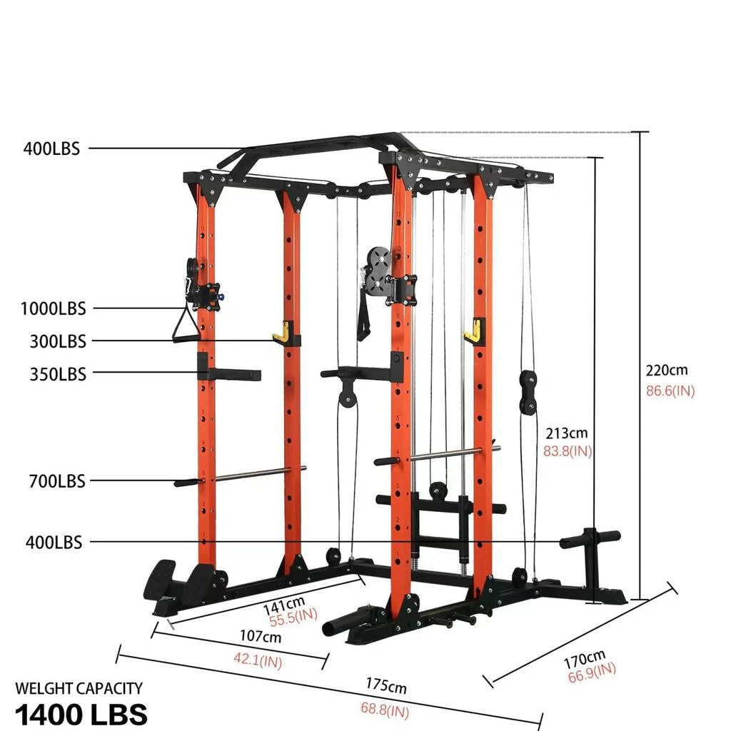 商品Simplie Fun|Weight Racks in Steel for Home or Office Use,价格¥6388,第1张图片