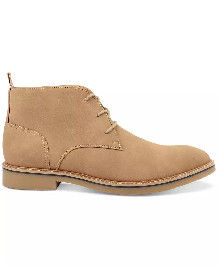 商品Alfani|Men's Nathan Faux-Leather Lace-Up Chukka Boots, Created for Macy's,价格¥225,第2张图片详细描述