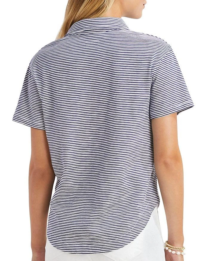 商品Vineyard Vines|Striped Collared Tee,价格¥734,第2张图片详细描述