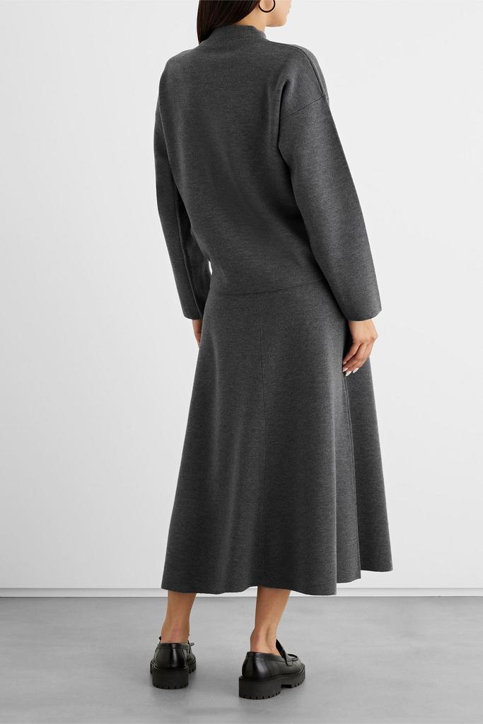 Paige merino wool midi skirt商品第3张图片规格展示