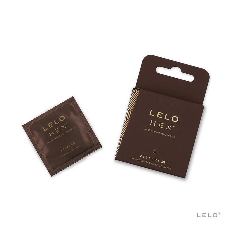商品LELO|HEX™  Respect XL Condoms, 3 Pack,价格¥75,第1张图片