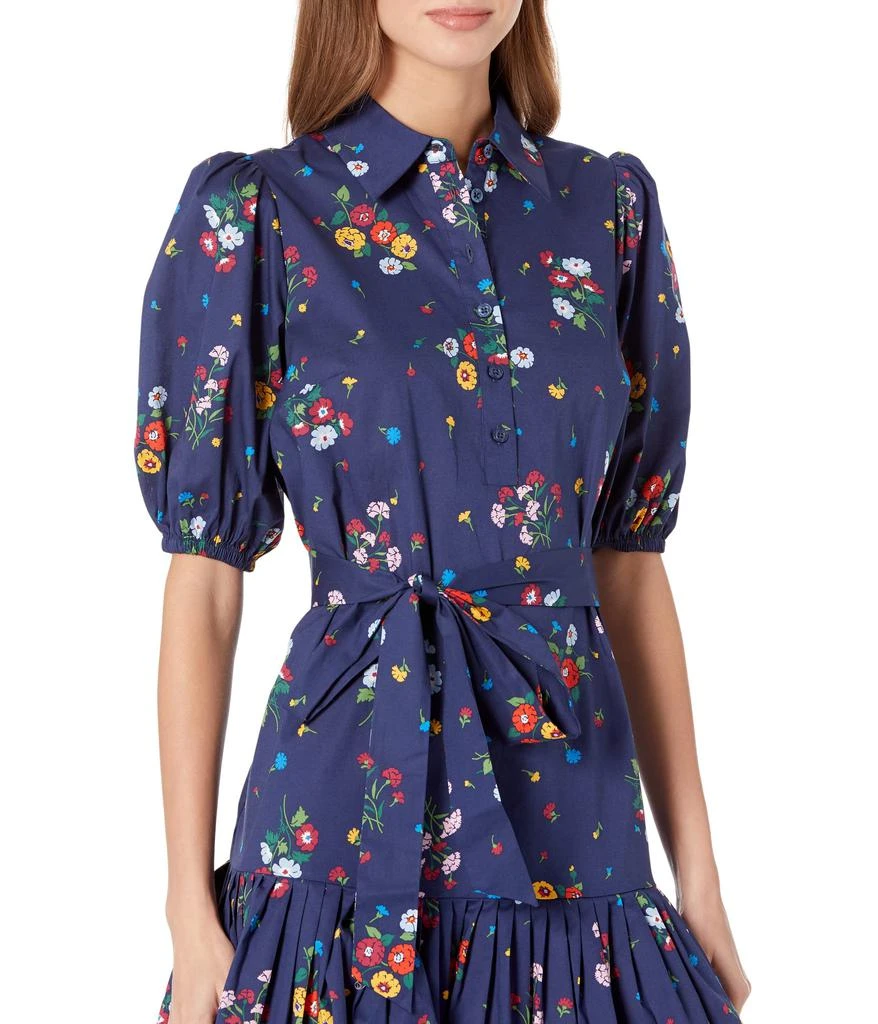 商品Kate Spade|Bouquet Toss Pleated Lake Dress,价格¥2464,第3张图片详细描述
