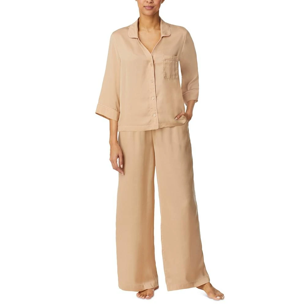 商品Sanctuary|Women's 2-Pc. Satin Wide-Leg Pajamas Set,价格¥262,第1张图片