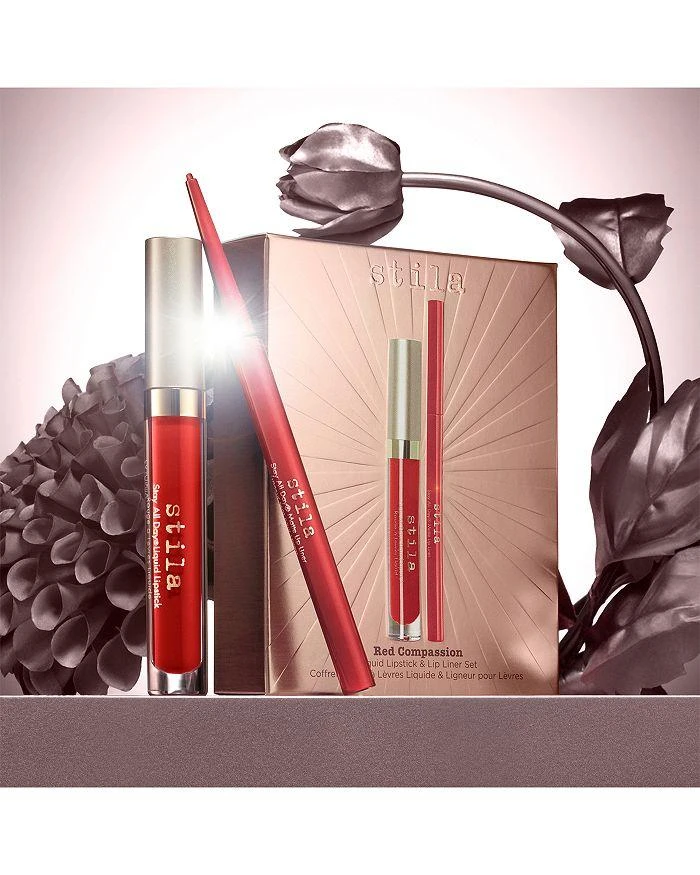 商品Stila|Red Compassion Liquid Lipstick & Lip Liner Gift Set ($42 value),价格¥225,第5张图片详细描述