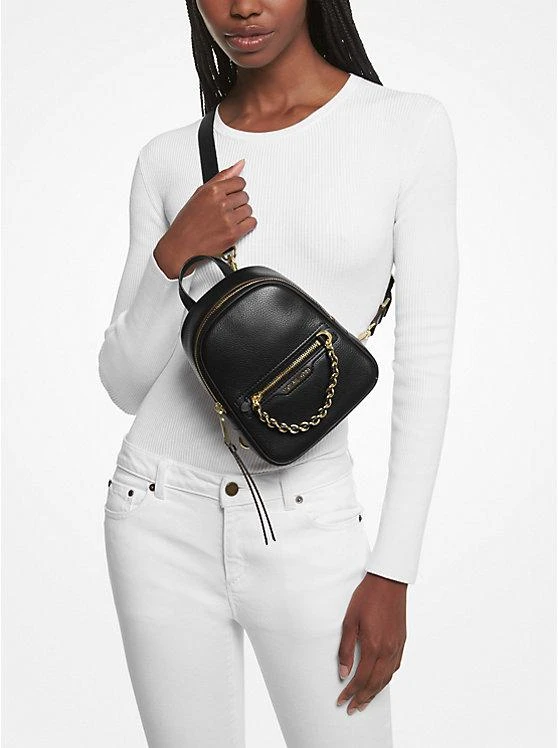 商品Michael Kors|Elliot Extra-Small Pebbled Leather Backpack,价格¥1343,第5张图片详细描述