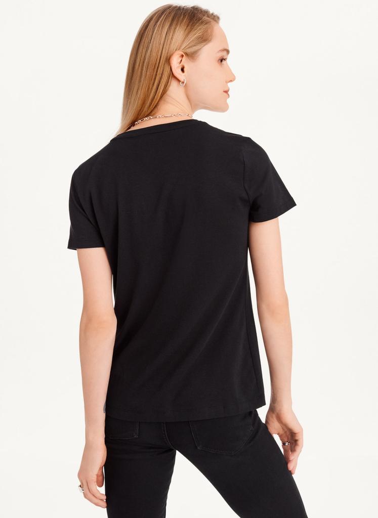 商品DKNY|Sequin Logo Tee,价格¥442,第6张图片详细描述