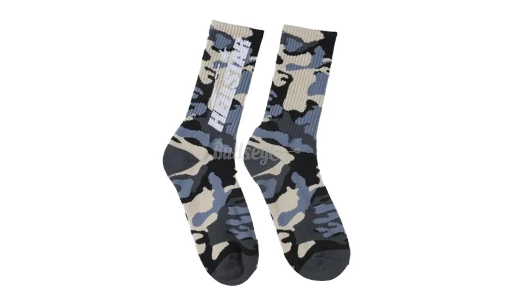 商品Hellstar Studios|Hellstar Grey Camo Socks,价格¥471,第1张图片
