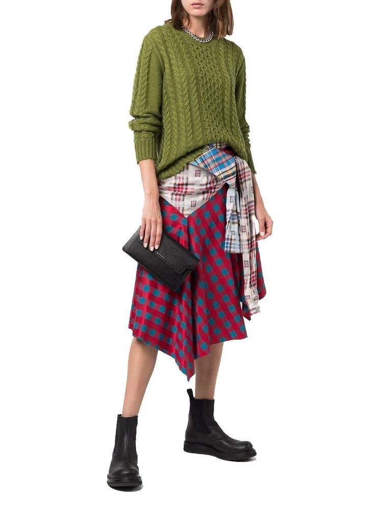 商品Marni|Marni women's black leather shoulder bag,价格¥5951,第2张图片详细描述