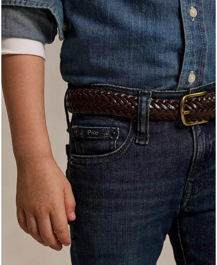 商品Ralph Lauren|Toddler & Little Boys Eldridge Skinny-Fit Jeans,价格¥410,第5张图片详细描述