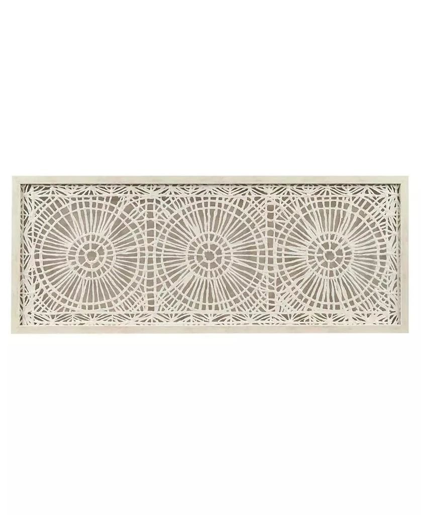 商品INK+IVY|Henna 40" x 16" x 1" Framed Medallion Rice Paper Shadow Box Wall Decor,价格¥1053,第1张图片