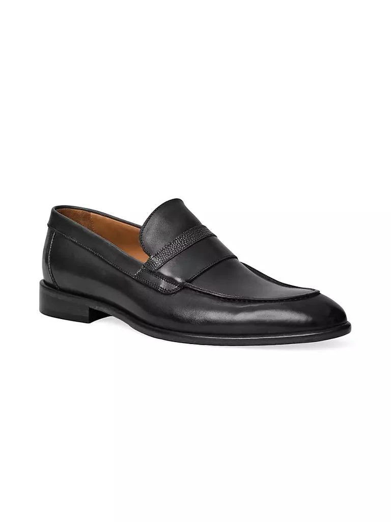 商品Bruno Magli|Silvestro Leather Loafers,价格¥2963,第2张图片详细描述