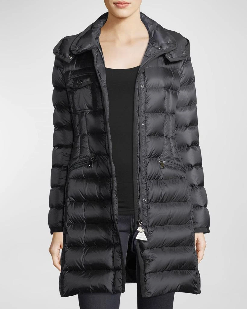 商品Moncler|Hermine Hooded Puffer Jacket,价格¥9985,第3张图片详细描述