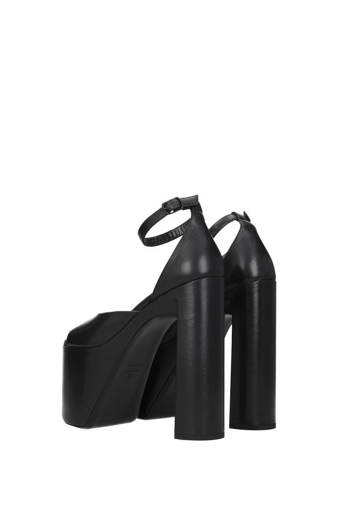 商品Balenciaga|Sandals Leather Black,价格¥7668,第4张图片详细描述