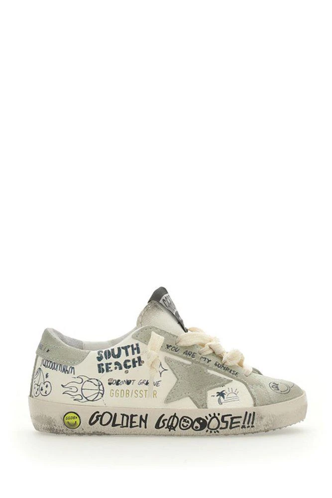 商品Golden Goose|Golden Goose Kids Super-Star Lace-Up Sneakers,价格¥1272,第1张图片