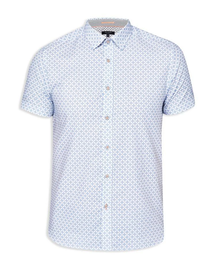 商品Ted Baker London|Ted Baker Angaz Regular Fit Button-Down Shirt ,价格¥511,第4张图片详细描述