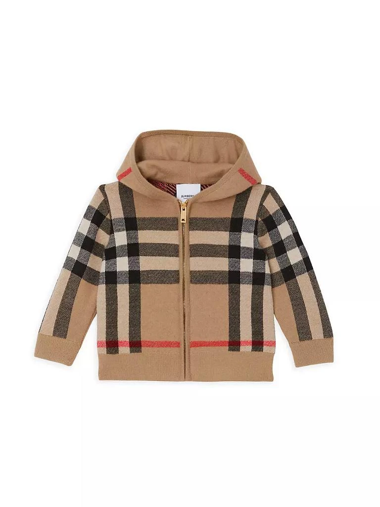 商品Burberry|Baby Boy's & Little Boy's Gerard Cashmere-Wool Hoodie,价格¥3549,第1张图片