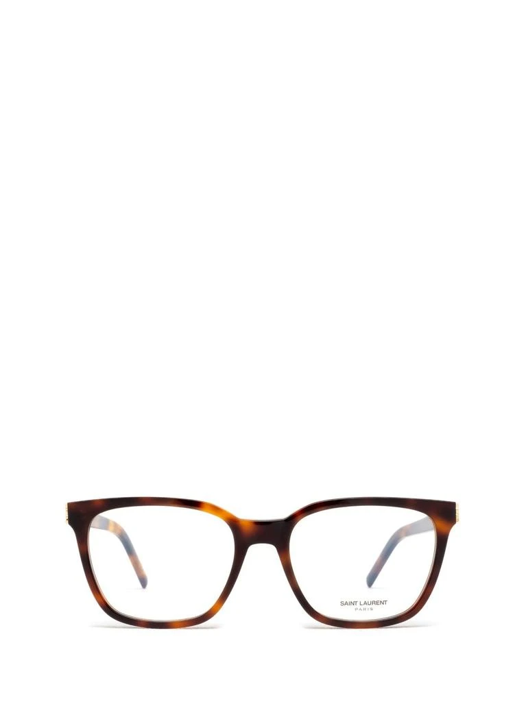 商品Yves Saint Laurent|Saint Laurent Eyewear Square Frame Glasses,价格¥1668,第1张图片