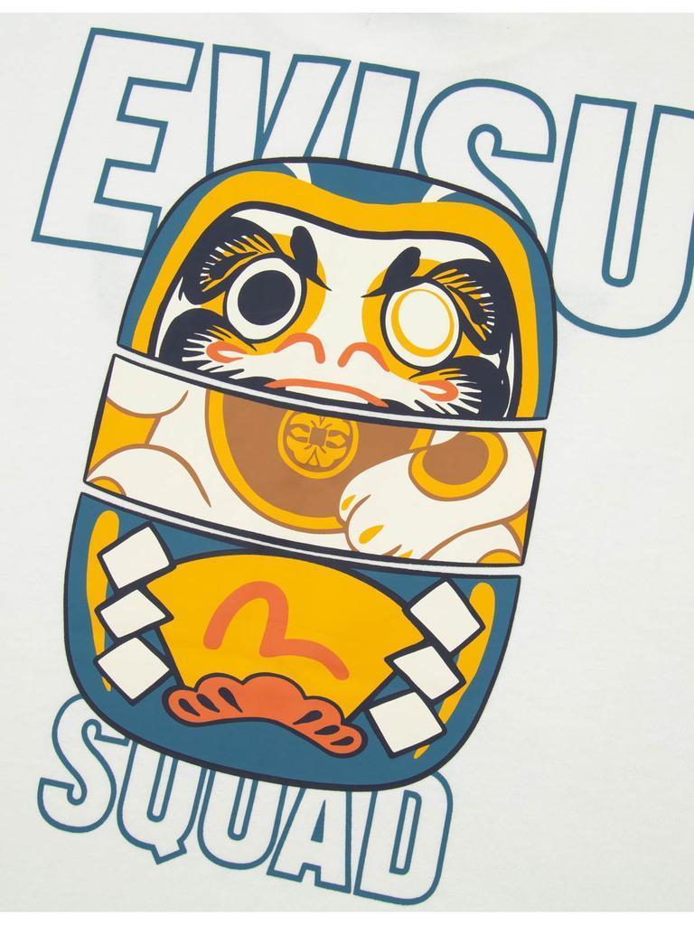 商品Evisu|Evisu White Cotton T-shirt,价格¥992,第5张图片详细描述