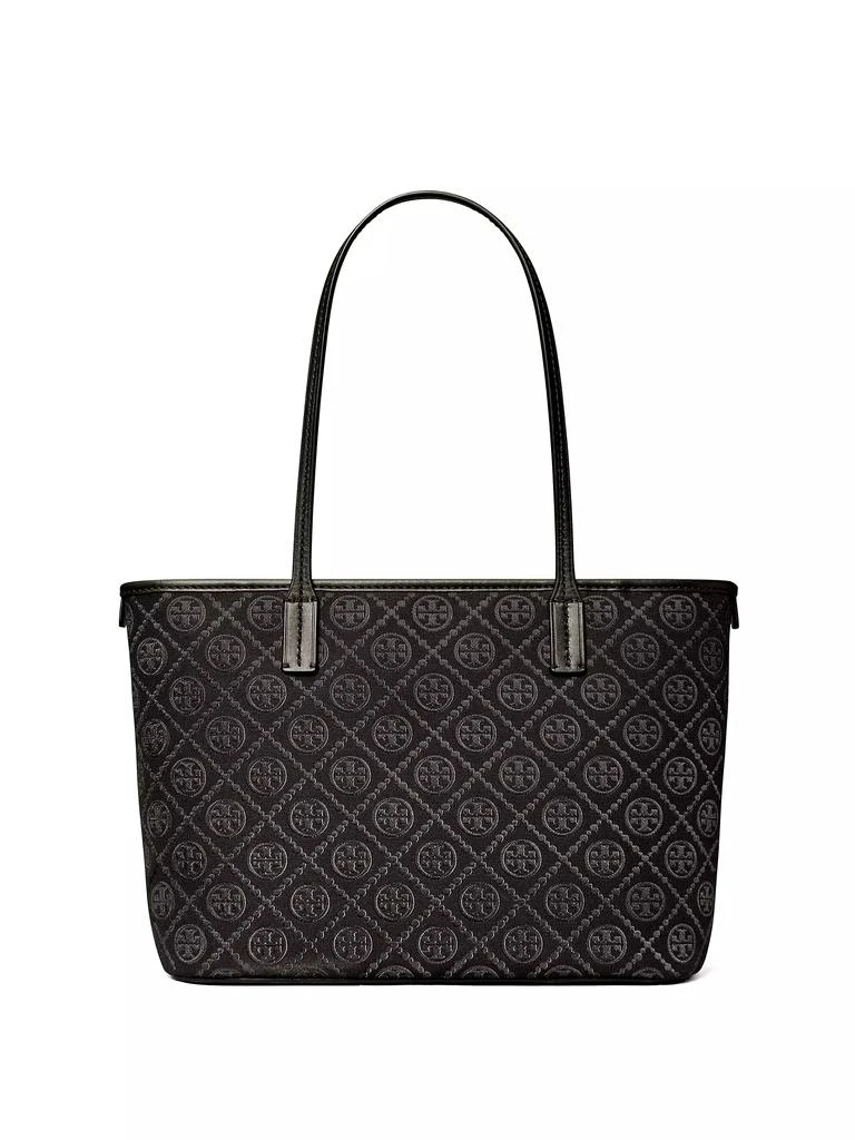 商品Tory Burch|Small T Monogram Zip Tote Bag,价格¥2691,第4张图片详细描述