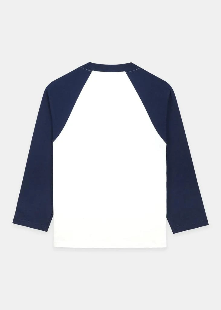 商品Sporty & Rich|Sporty & Rich White & Navy Upper East Side T-Shirt,价格¥401,第2张图片详细描述