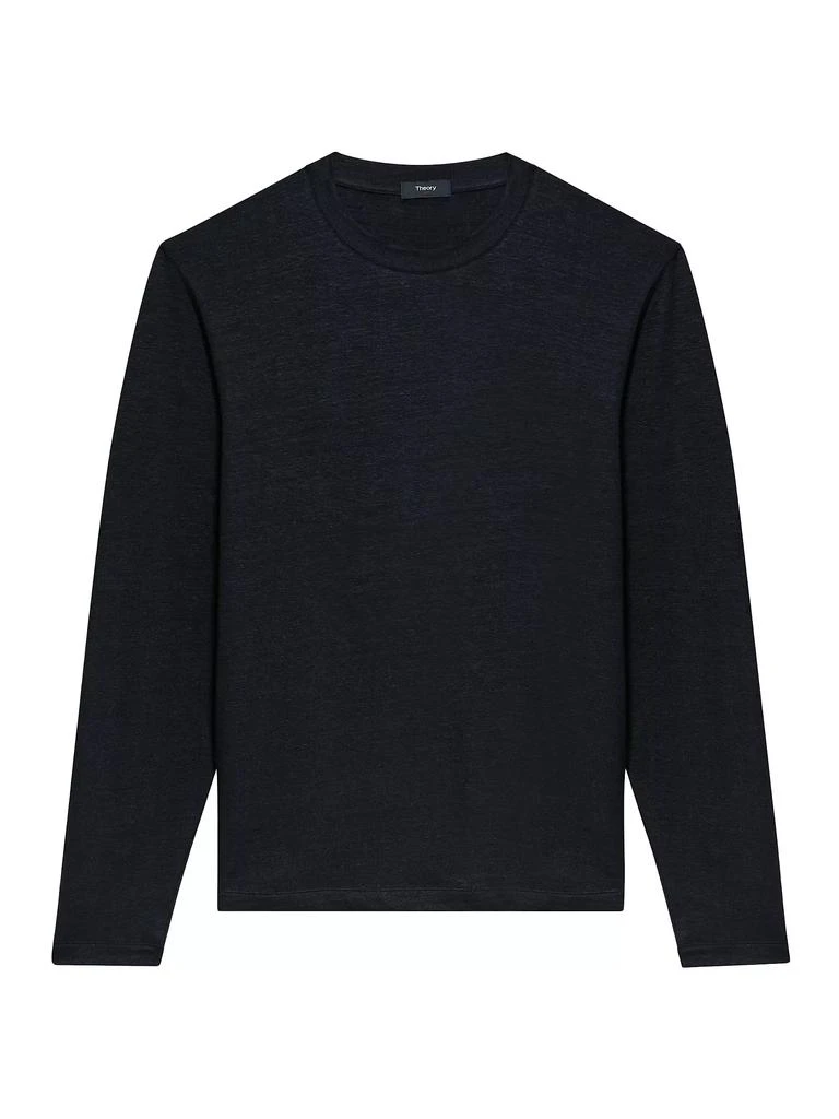 商品Theory|Ryder Long-Sleeved T-Shirt,价格¥376,第1张图片