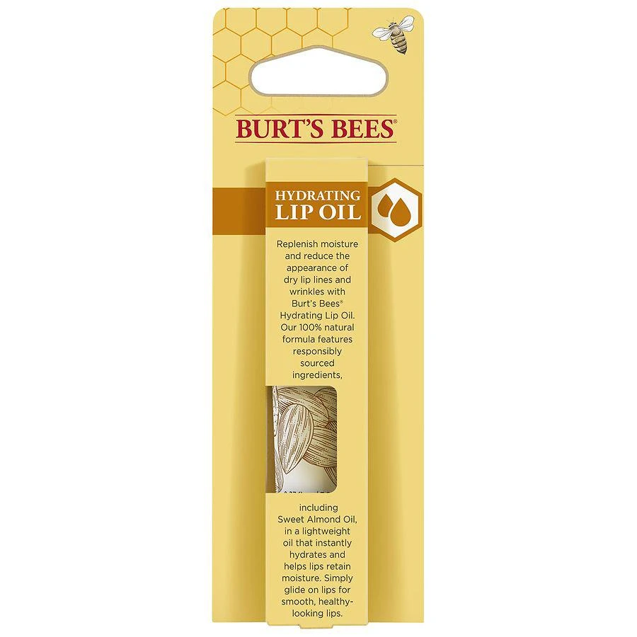 商品Burt's Bees|Hydrating Lip Oil Sweet Almond Oil,价格¥57,第2张图片详细描述
