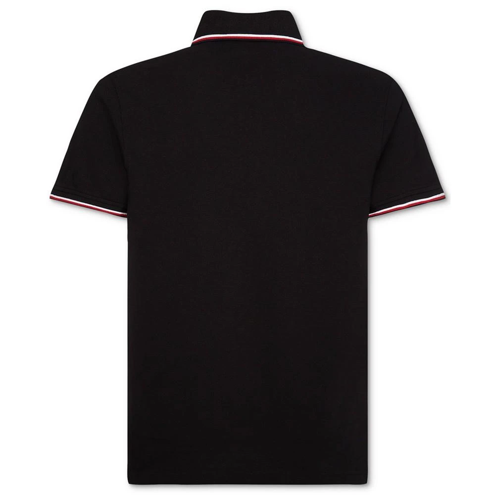 商品Tommy Hilfiger|Men's Tipped Slim Fit Short Sleeve Polo Shirt,价格¥241,第2张图片详细描述