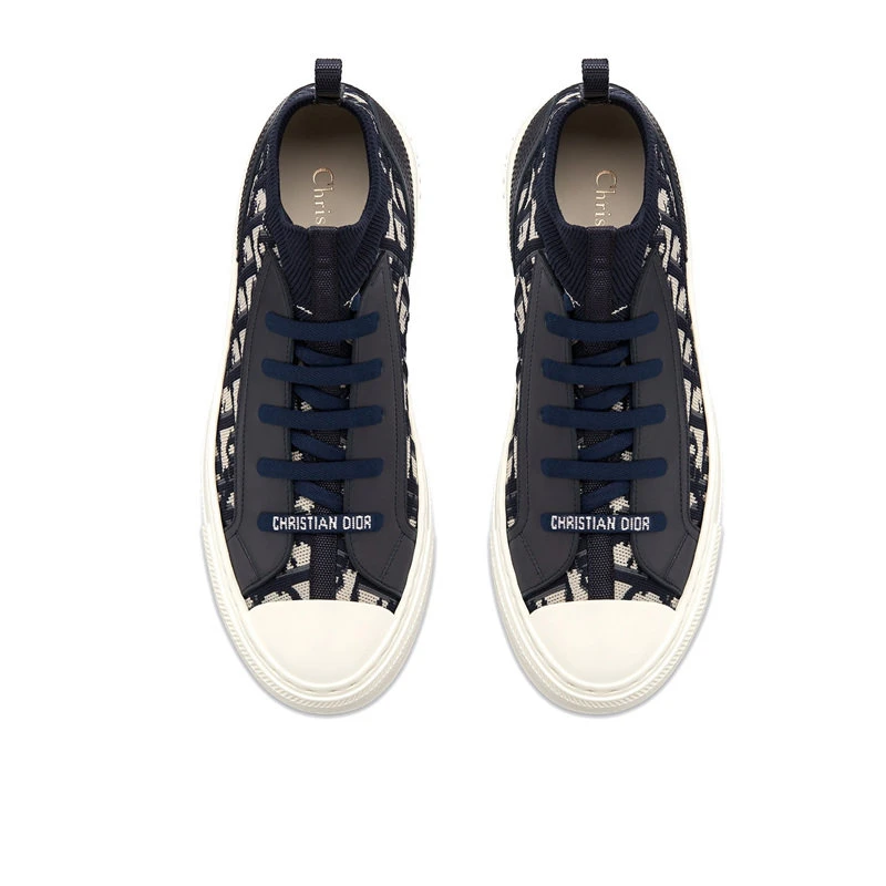 商品Dior|【预售3-7天】DIOR/迪奥  女士新款帆布老花帆布鞋休闲运动鞋  KCK233TOK_S56B,价格¥8035,第5张图片详细描述