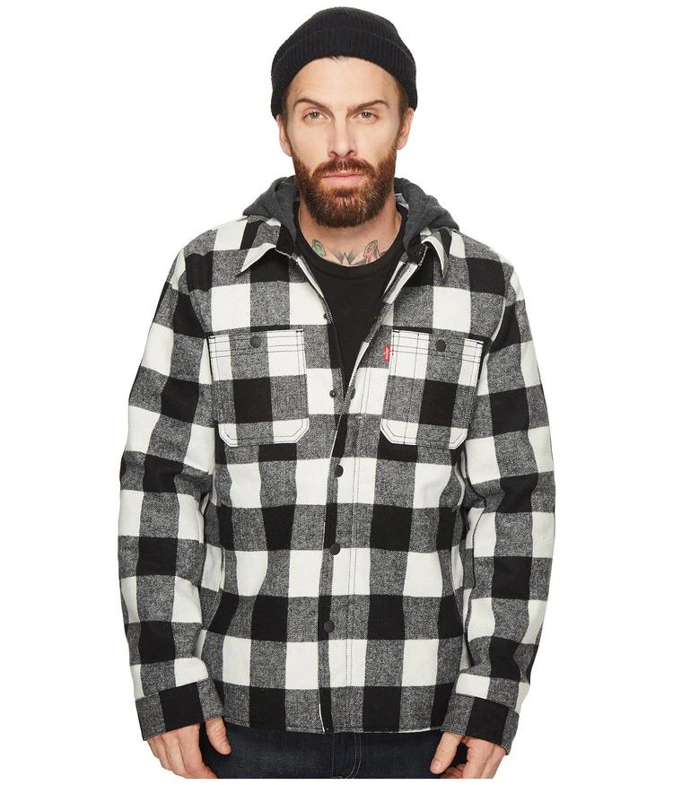 商品Levi's|Wool Blend Trucker with Jersey Hood and Soft Sherpa Lining,价格¥720,第5张图片详细描述