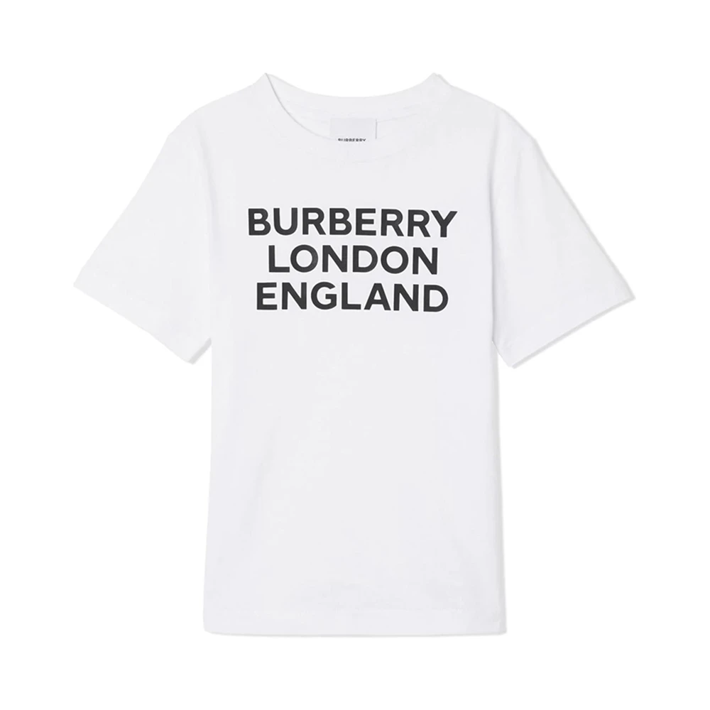 商品Burberry|BURBERRY 白色男童T恤 8028811,价格¥656,第1张图片