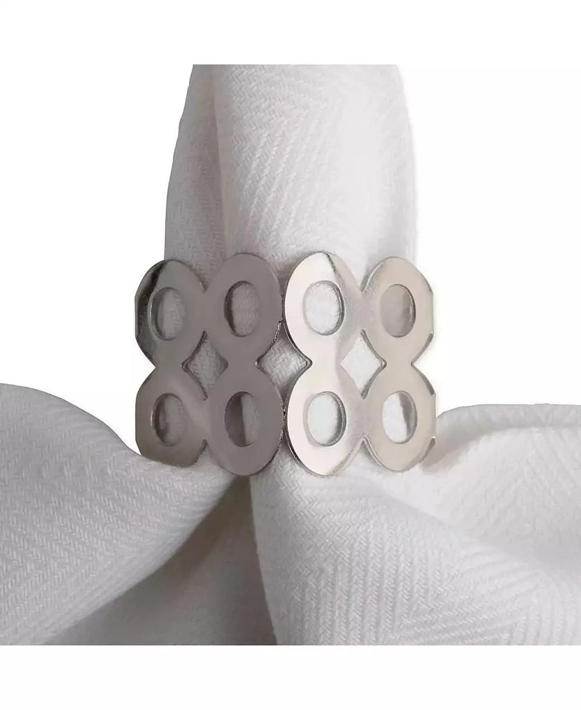 商品Design Imports|Square Die Cut Napkin Ring Set of 6,价格¥314,第3张图片详细描述