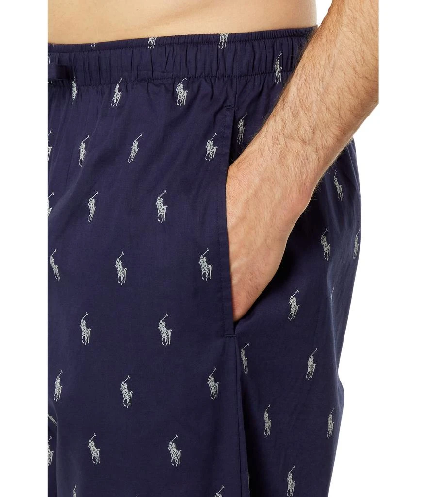 商品Ralph Lauren|All Over Pony Player Woven Sleep Pants,价格¥405,第4张��图片详细描述