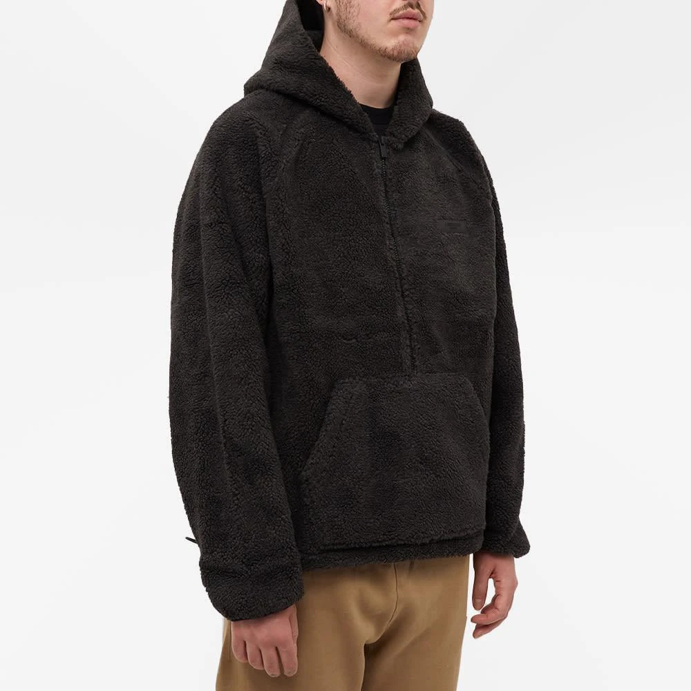 商品Essentials|Fear of God ESSENTIALS Polar Fleece Hoody - Iron,价格¥849,第2张图片详细描述