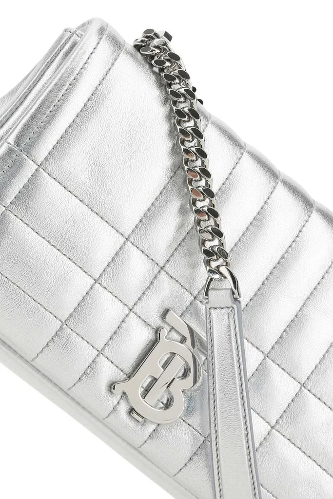 商品Burberry|Burberry Logo Plaque Quilted Crossbody Bag,价格¥11017,第4张图片详细描述