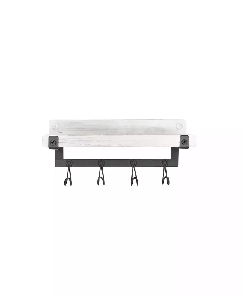 商品Spectrum|Rowan Wall Mount Valet Hook Station,价格¥169,第1张图片