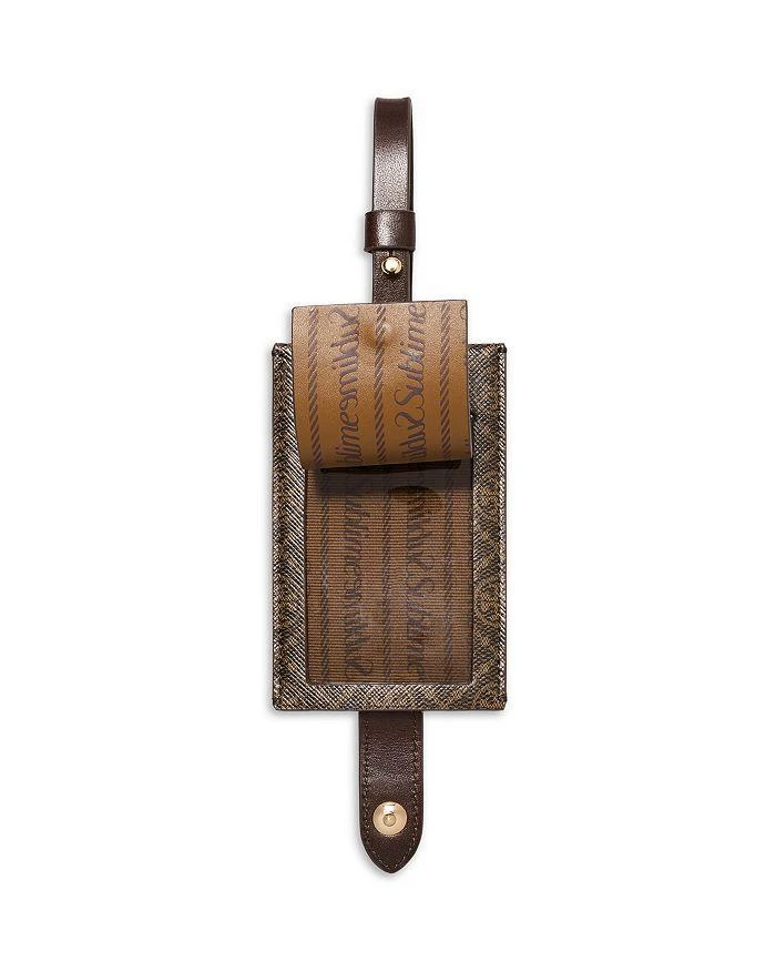 商品Tory Burch|T Monogram Coated Canvas Luggage Tag,价格¥733,第2张图片详细描述