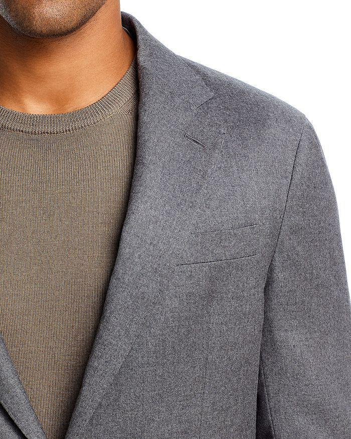 商品Ralph Lauren|Polo Soft Flannel Solid Slim Fit Suit Jacket,价格¥5133,第5张图片详细描述