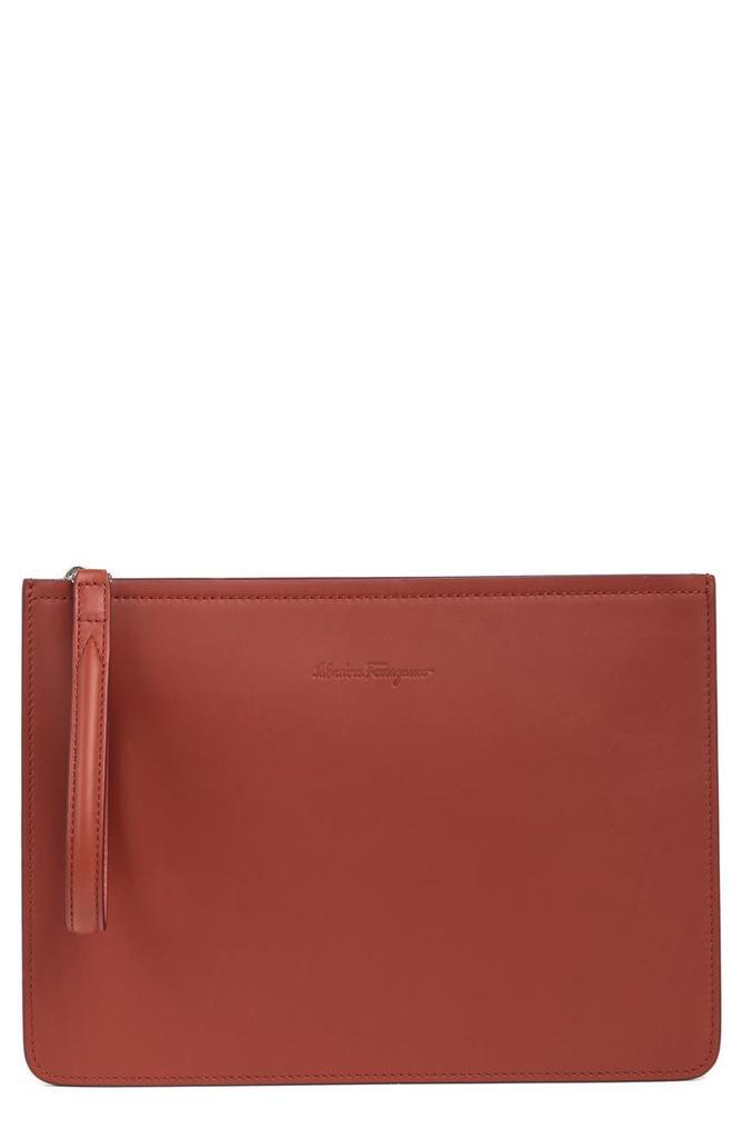 商品Salvatore Ferragamo|Slim Leather Pouch,价格¥2232,第1张图片