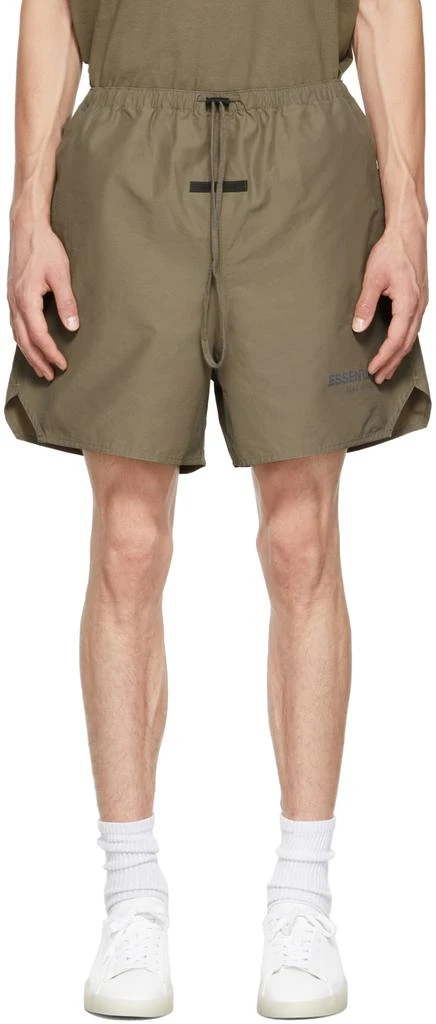 商品Essentials|Taupe Volley Shorts,价格¥578,第1张图片