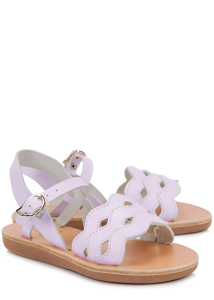 商品ANCIENT GREEK SANDALS|KIDS Little Paliria lilac leather sandals,价格¥426,第3张图片详细描述