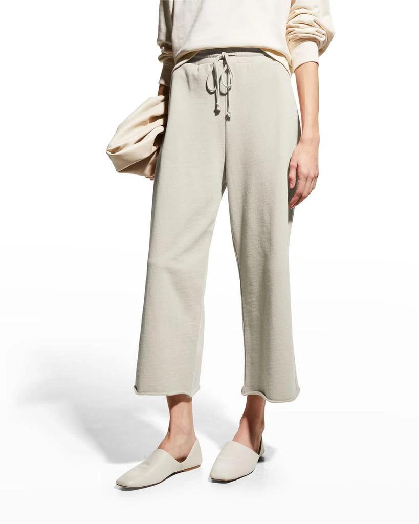 商品Vince|Wide-Leg Cropped Sweatpants,价格¥636,第3张图片详细描述