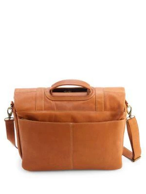 商品ROYCE New York|Leather 15" Laptop Satchel Brief,价格¥2253,第4张图片详细描述