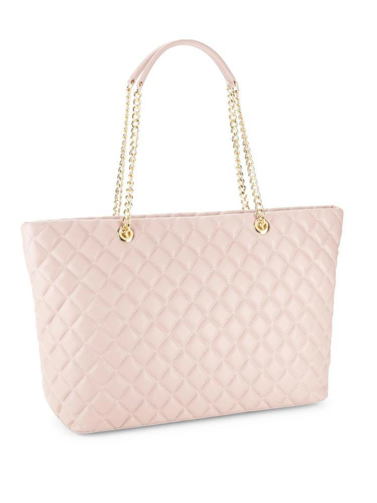 商品Moschino|Quilted Faux Leather Tote,价格¥1259,第4张图片详细描述
