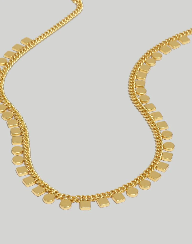 商品Madewell|Mini Geochain Choker Necklace,价格¥236,第1张图片