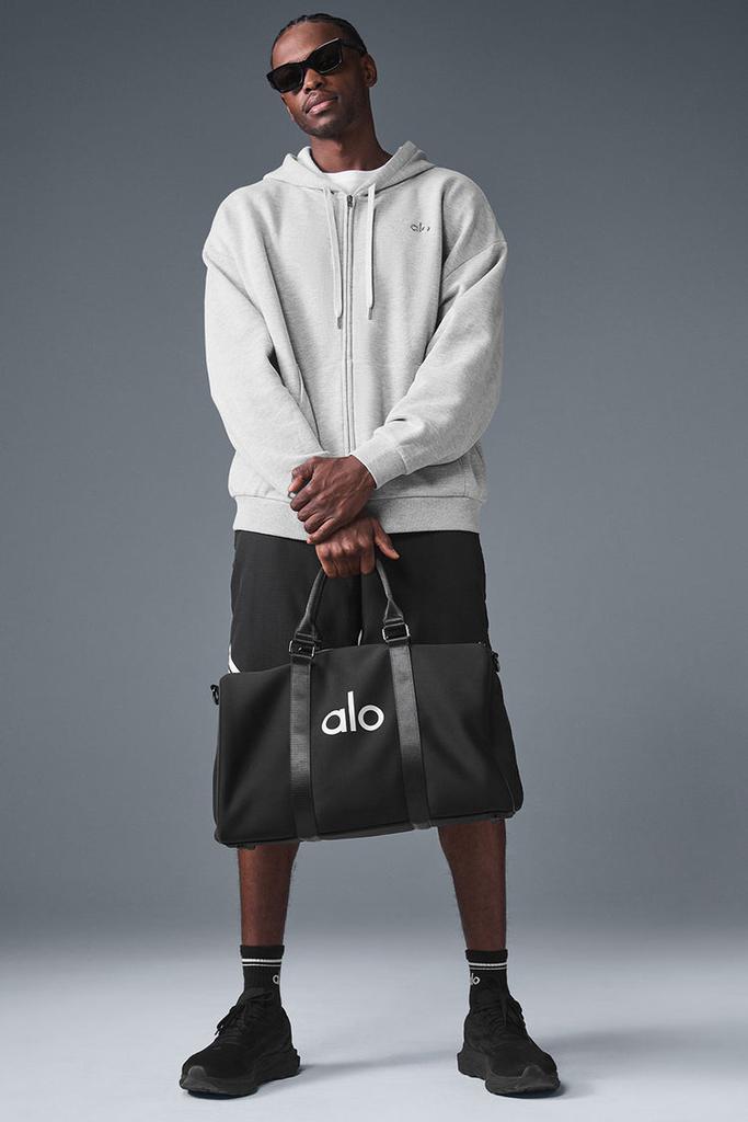 alo Accolade Full Zip Hoodie XXS グレー Alo Accolade Full Zip Hoodie - Athletic Heather Grey - Hoodies
