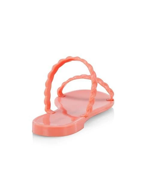 商品Stuart Weitzman|Braida Sawyer Jelly Sandals,价格¥377,第3张图片详细描述